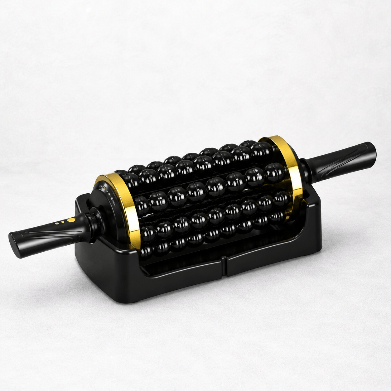 Electric massage roller designed for deep muscle relaxation and recovery.
